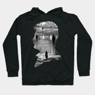 Andrei Tarkovsky Movie Silhouette Collage Hoodie